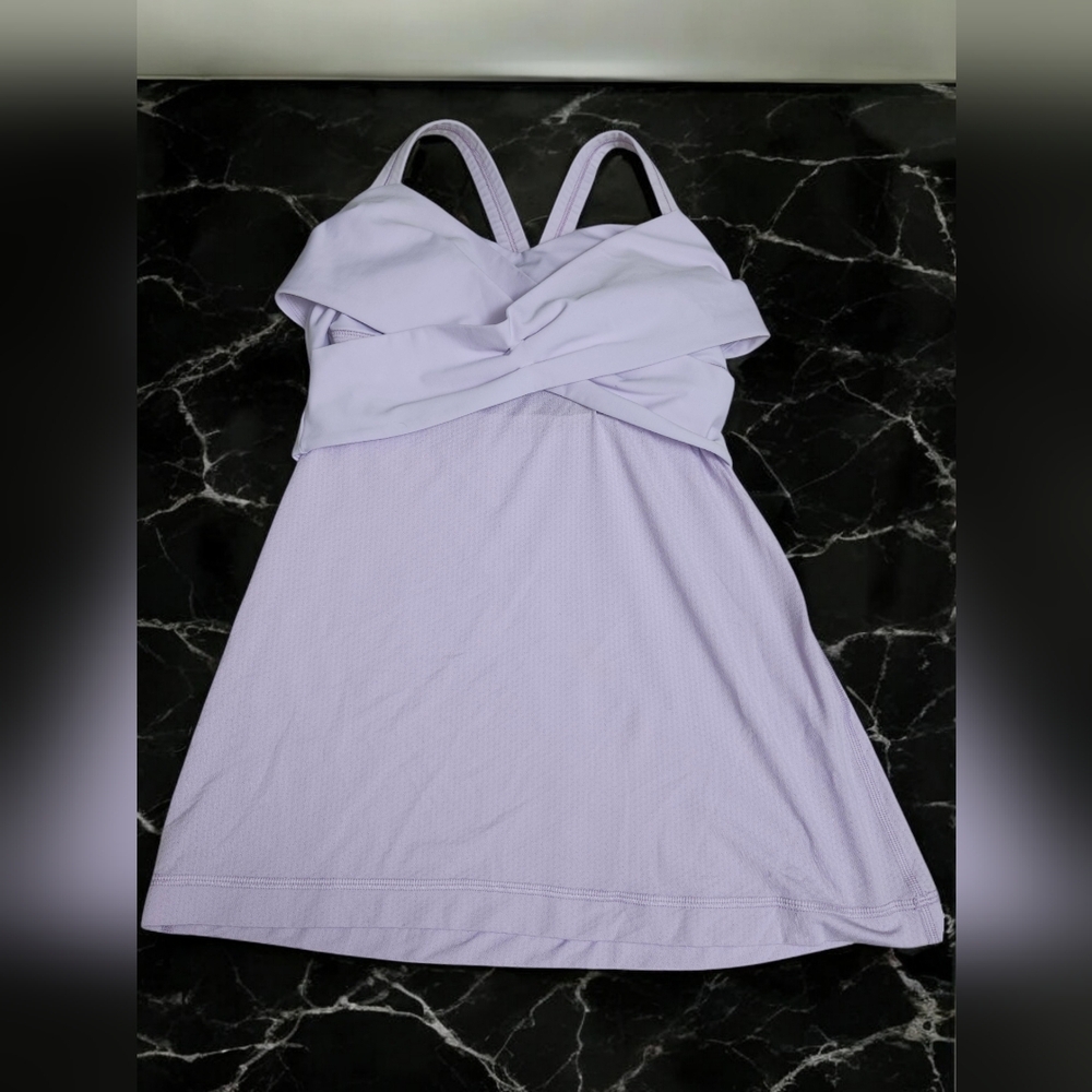 Lululemon wrap it tank top size 6